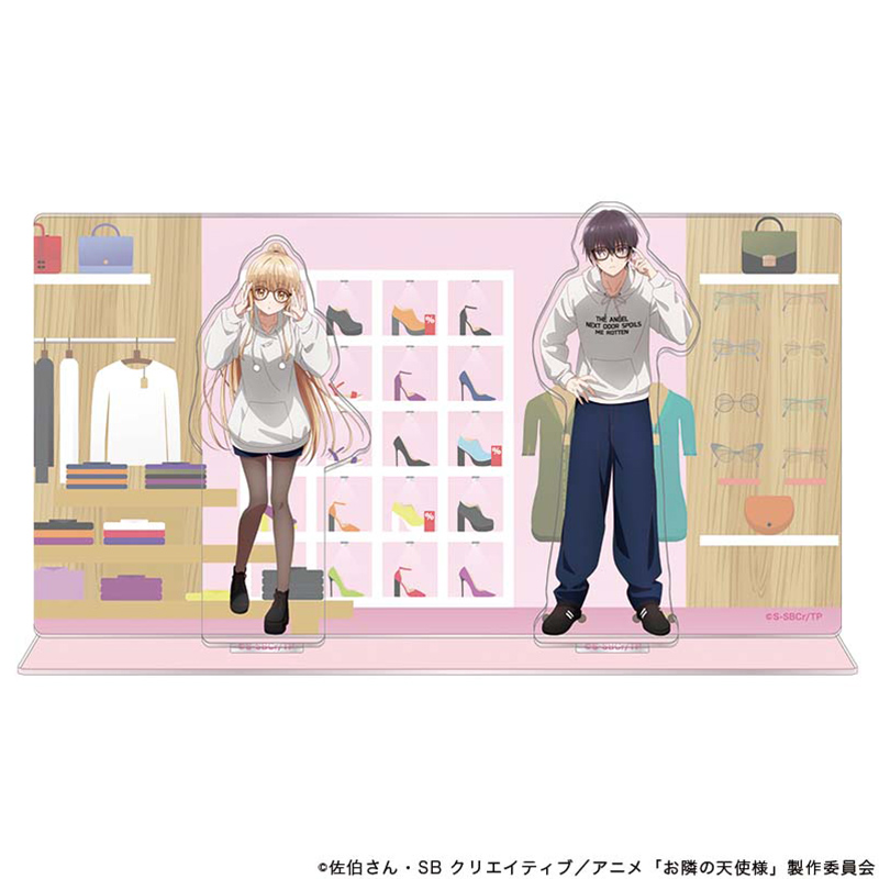 ラスト1点】お隣の天使様コラボアクリルスタンド4点セットコンプリート 