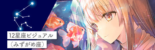 12星座ビジュアル（みずがめ座）